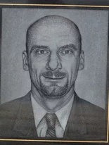 gravírovaný portrét