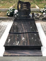 jednohrob s deleným poklopom - Halandia