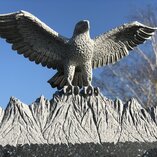 luxusný, unikátný pomník socha orla