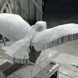 socha orla - postup prác